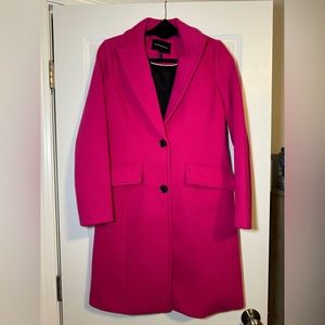 bcbgmaxazria pink coat